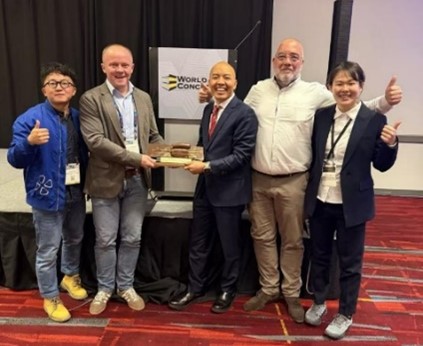 中国地坪企业斩获国际金奖！西安挚谱创亚洲纪录